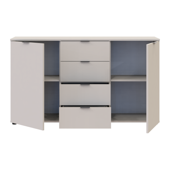 Комод в спальню Doros Рон 5 140х38х81 см Кашемир (DRS-011456) Днепр