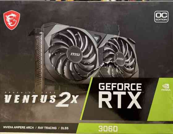 Видеокарта MSI GeForce RTX 3060 VENTUS 2X 12G OC. Киев