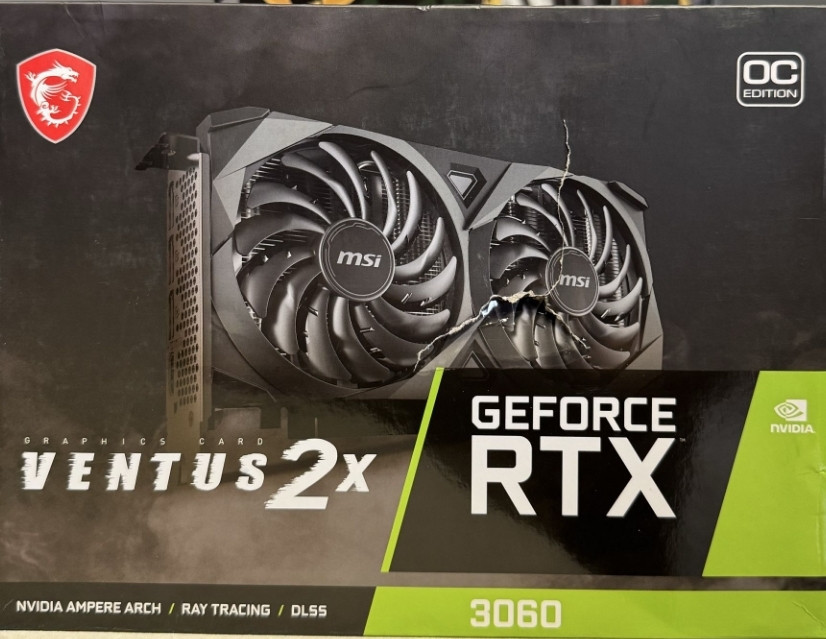 Видеокарта MSI GeForce RTX 3060 VENTUS 2X 12G OC. Киев - изображение 4