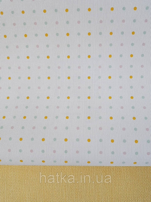 Шпалери вінілові на флізеліні AdaWall Ada Kids метрові дитячі кухлі жовті зелені рожеві на білому Київ - фото 3