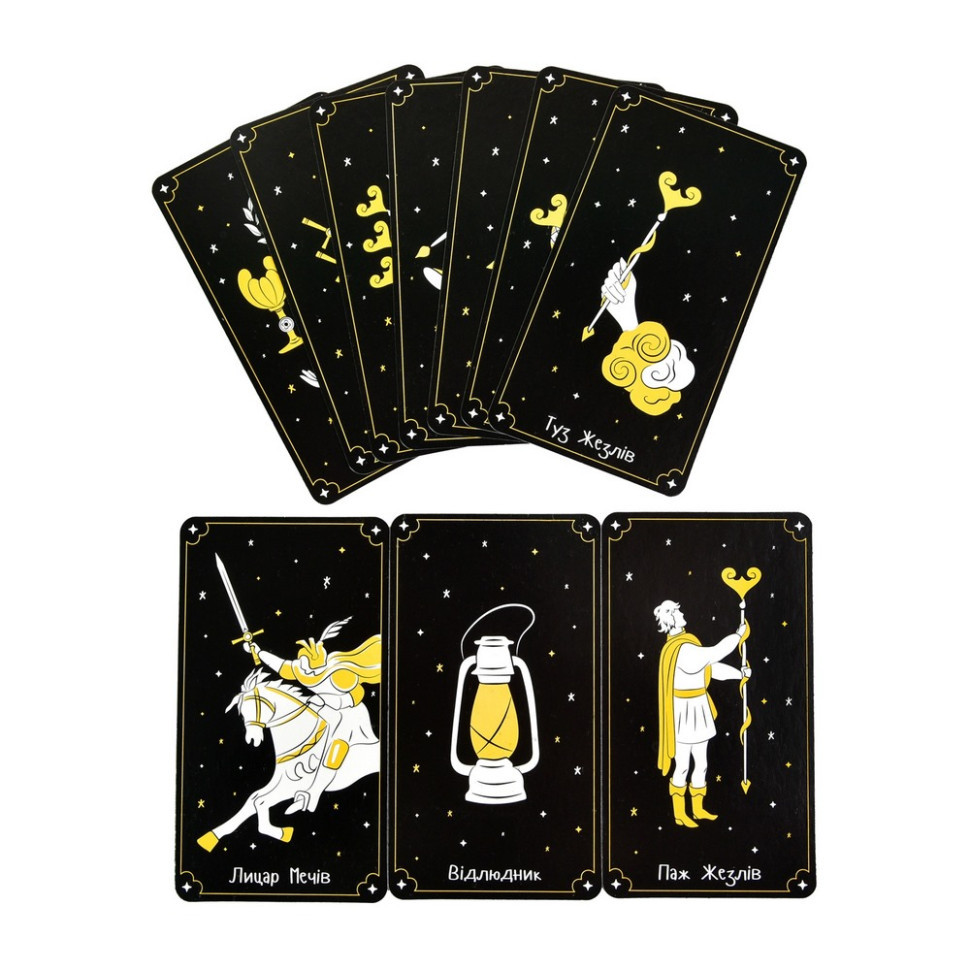 Гадальні карти Таро 30483 картка з посиланням на інструкцію 78 штук Вінниця - фото 3