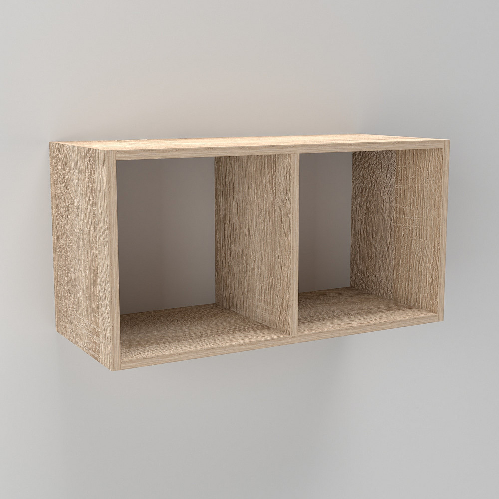 Полиця навісна К-15, Дуб Сонома, 700/300/360 Львів - фото 2