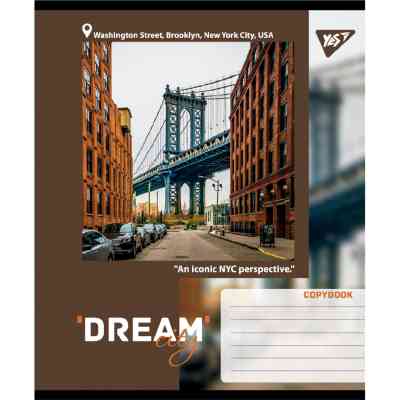 Зошит Yes Dream City А5 96 аркушів лінія (767708) Вінниця