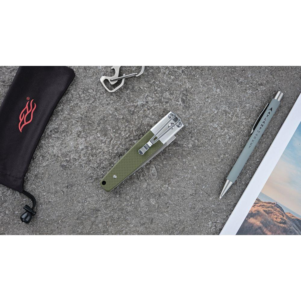 Нiж складаний Ganzo G7211-GR зелений Київ - фото 6