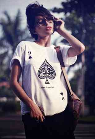 Футболка жіноча з принтом  44 Біла 2634325191 Дніпро