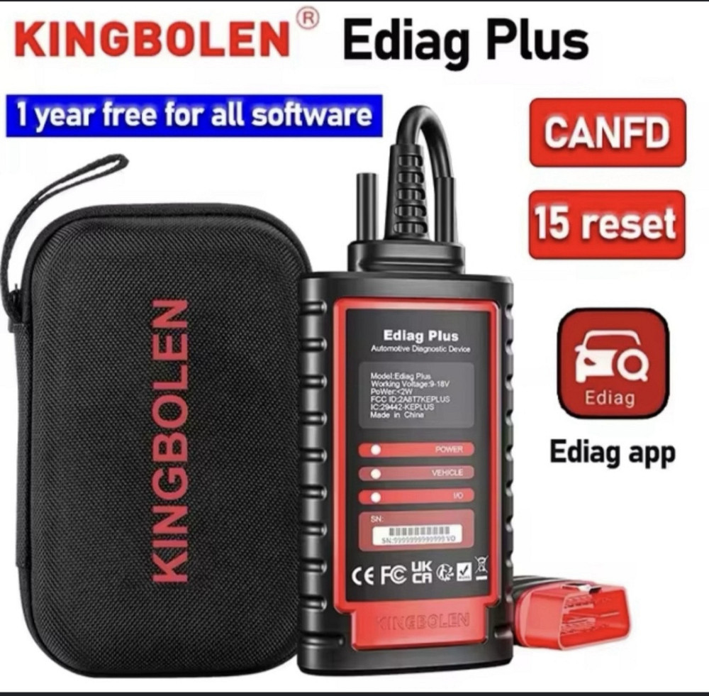 Автосканер Kingbolen Ediag Plus / Thinkdiag 2 | Мультимарочний OBD2 діагностичний сканер Киев - изображение 6