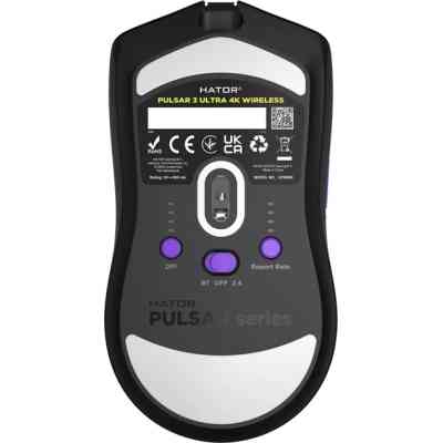 Мишка Hator Pulsar 3 Ultra 4K Wireless Black (HTM680) Вінниця