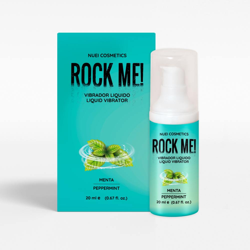 Жидкий вибратор ROCK ME! со вкусом мяты, 20 мл Nuei (Испания) Sex Aura Киев - изображение 1