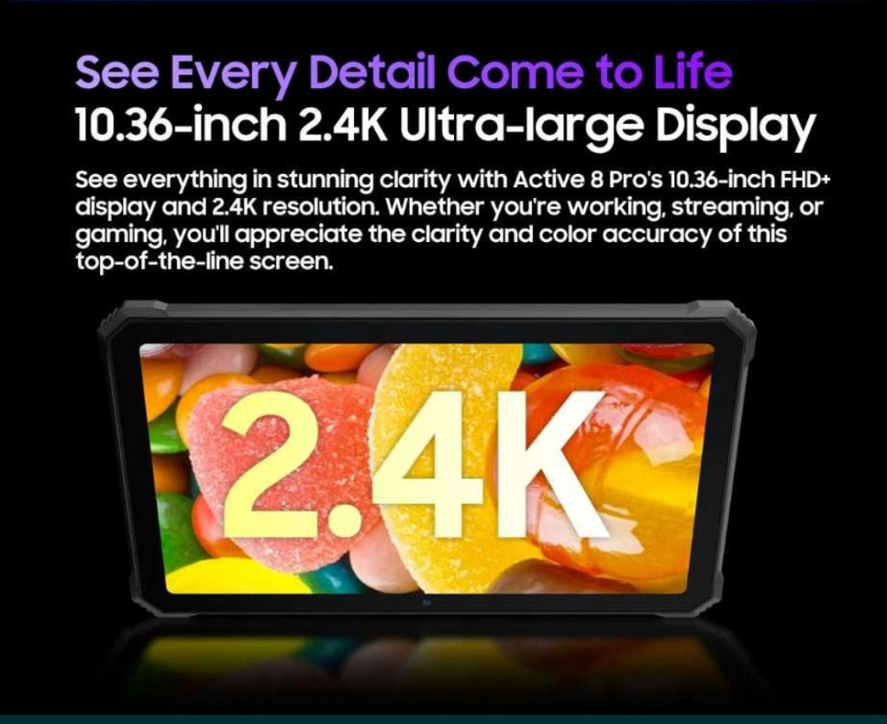 Захищений планшет 
Blackview Active 8 Pro 256 ГБ Харків - фото 7