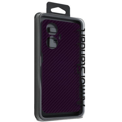 Чехол для мобильного телефона Armorstandart LikeCarbon Realme C55 Purple (ARM71940) Винница - изображение 3