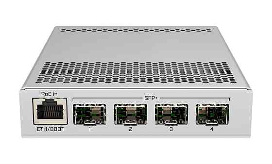 Комутатор MikroTik CRS305-1G-4S+IN (1x1GE, 4xSFP+, Dual PSU, L3) Так Харьков