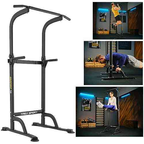 Силова станція тренажер TX-060PR підлогові турнік і бруси для дому та спортзалу багатофункціональна для всіх видів м'язів Київ