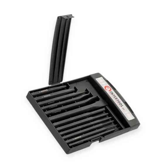 Набір зубил, кернерів, виколоток 12 шт (планшет) Мукачево