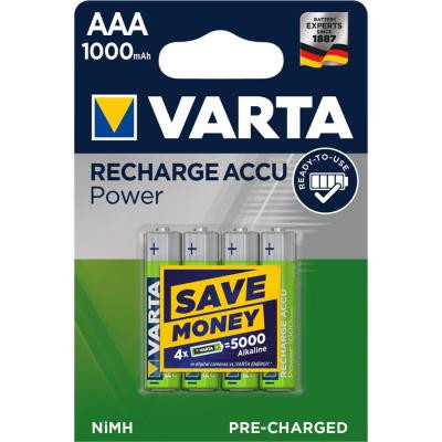 Аккумулятор Varta AAA Rechargeable Accu 1000mAh * 4 (05703301404) Винница - изображение 1