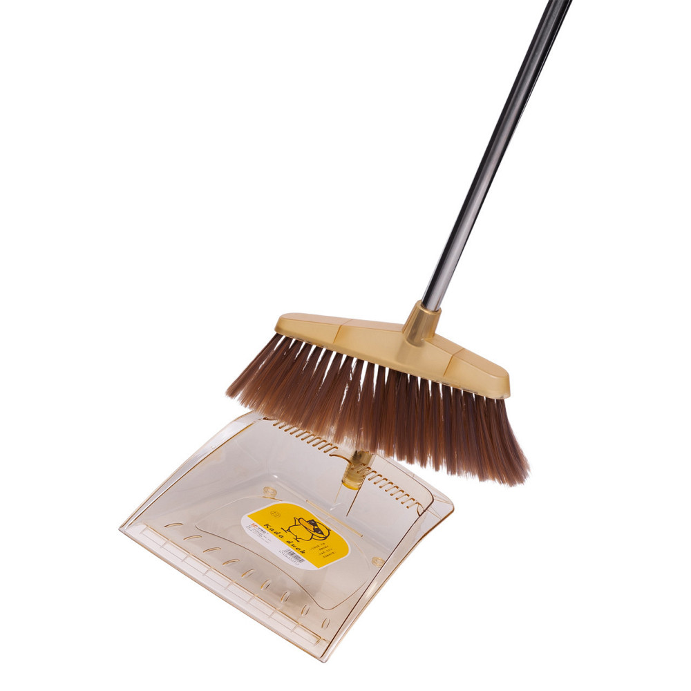 Комплект для прибирання: веник і совок з довгою ручкою Київ - фото 2