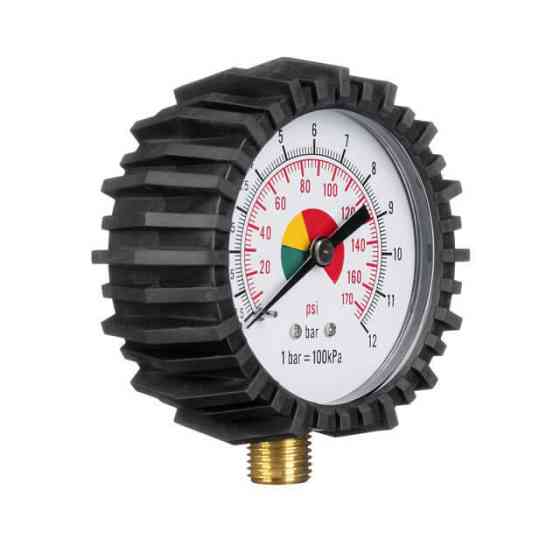 Манометр к пистолету для подкачки колес 1/4