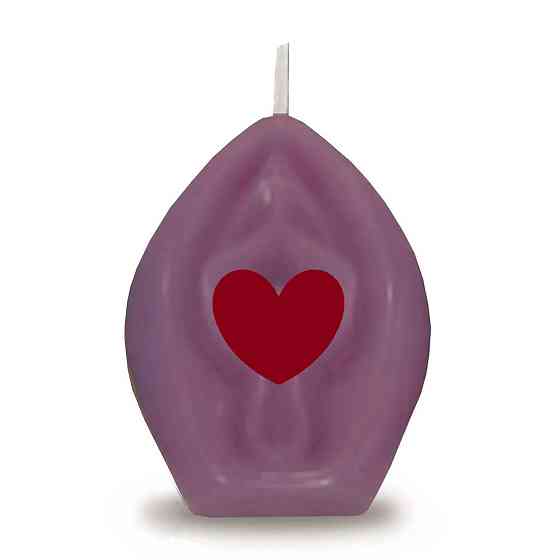 Свеча Eden’s Candle - Vanilla Scented Vagina - Eggplant Sex Aura Киев