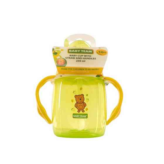 Поильник с силиконовым спаутом и ручками 5003P 250 мл Винница