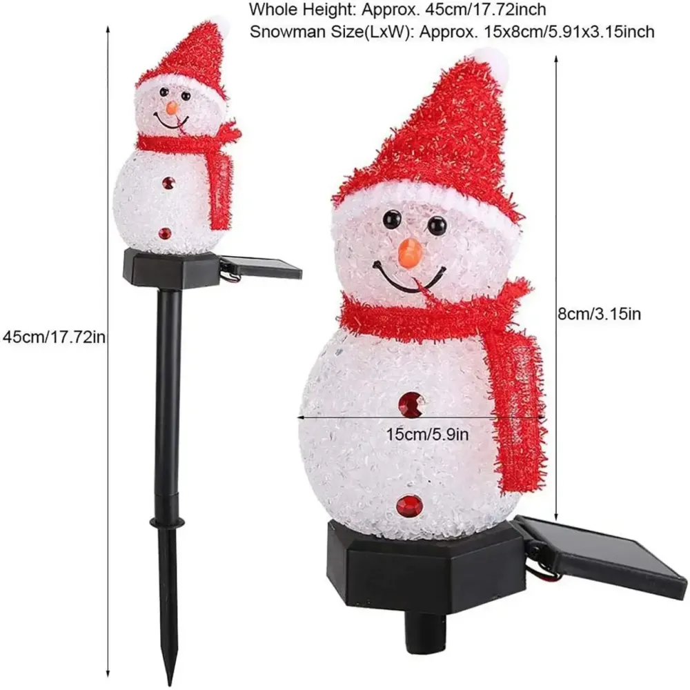 Рождественские украшения / Солнечный садовый светильник/ Светодиодный рождественский фонарь AMhomely Коломыя - изображение 4