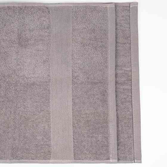 Набор махровых полотенец c Бордюром 3шт GM Textile 40х70см, 50х90см, 70х140см 400г/м2 (Кофейный) Сумы