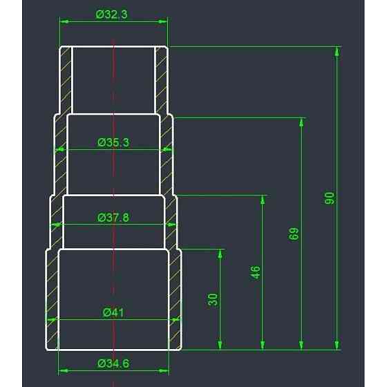 Адаптер для електроінструменту Vitals AE 35SP Харків