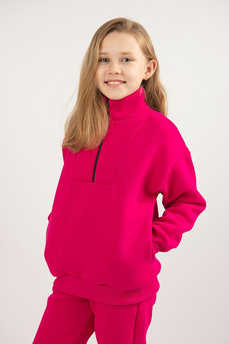 Дитячий теплий костюм для дівчинки, тринитка, топ Київ - фото 6