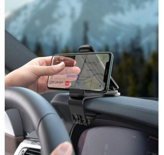 Автомобильный держатель телефона Baseus Big Mouth Pro Car Mount SUDZ-A01 (Черный) Николаев - изображение 6
