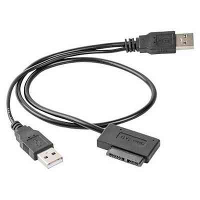 Переходник USB 2.0 to Slimline SATA 13 pin Cablexpert (A-USATA-01) Винница