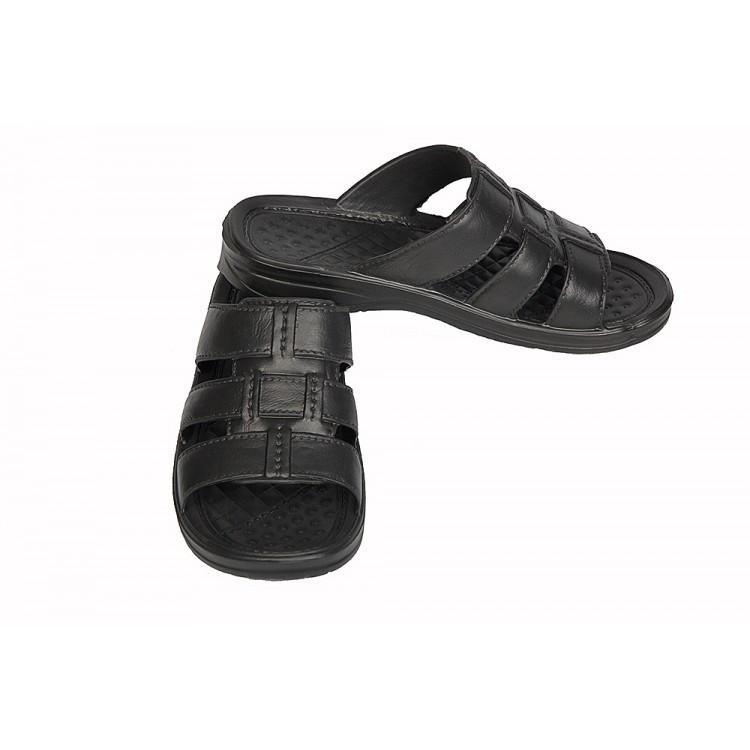 Мужские тапочки пенка шлепанцы пена черный резиновые 45 Одесса - изображение 1