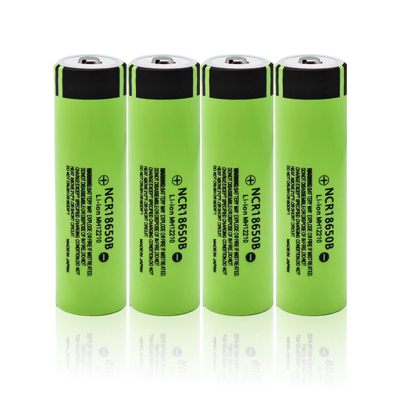 Защищенный Li-Ion аккумулятор Panasonic NCR18650B 3400 mAh (Зеленый) Винница - изображение 7