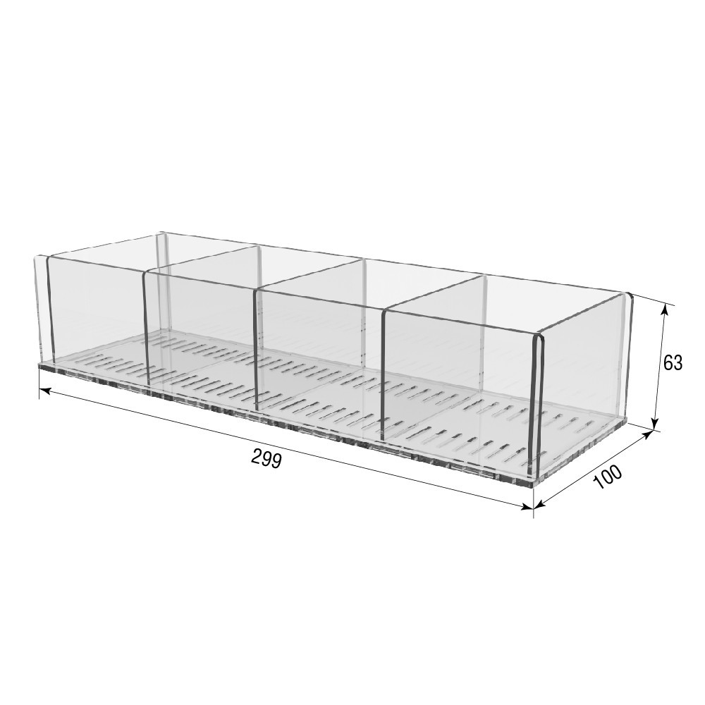 Органайзер EKOSTAR для косметики 299х100х63 Киев - изображение 4