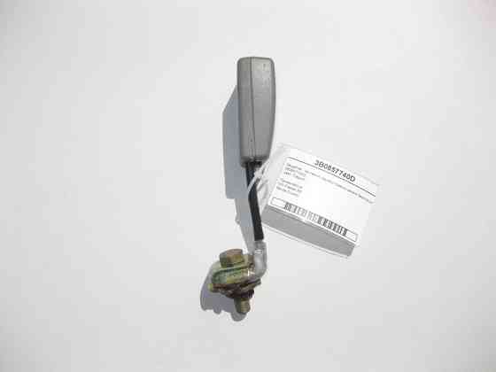 VAG  3B0857740D Засувка - застібка заднього правого ременя безпеки сіра VW Passat B5 Skoda Superb Одеса