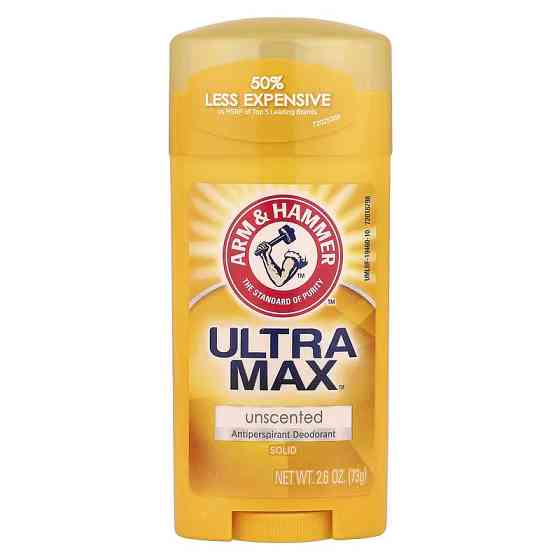 Дезодорант-антиперспірант Arm &amp; Hammer UltraMax, Solid Antiperspirant Deodorant, Unscented 73 g Луцьк