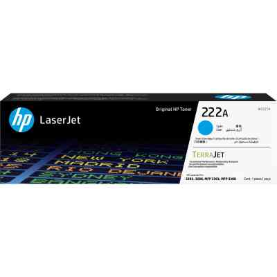 Картридж HP CLJ 222A Cyan 1.2K (W2221A) Винница