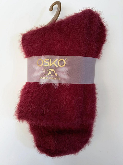 Зимние женские носки норка в ассортименте OSKO Киев - изображение 3