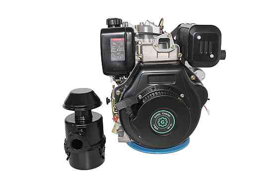 Двигатель дизельный GrunWelt GW192FE (14 л.с., шпонка) Харьков