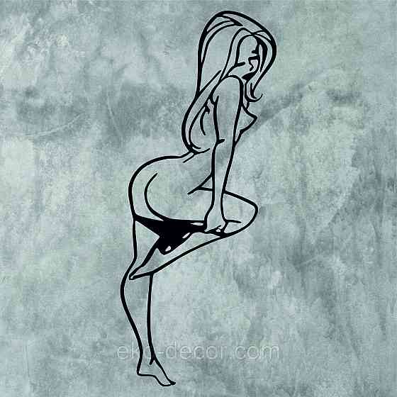 Декоративное настенное Панно «Девушка», Декор на стену 110*74 см Киев