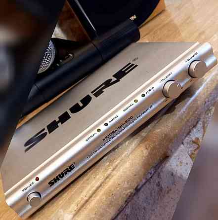 Комплект беспроводных микрофонов Shure SH-500 (2 микрофона SM-58II) Киев