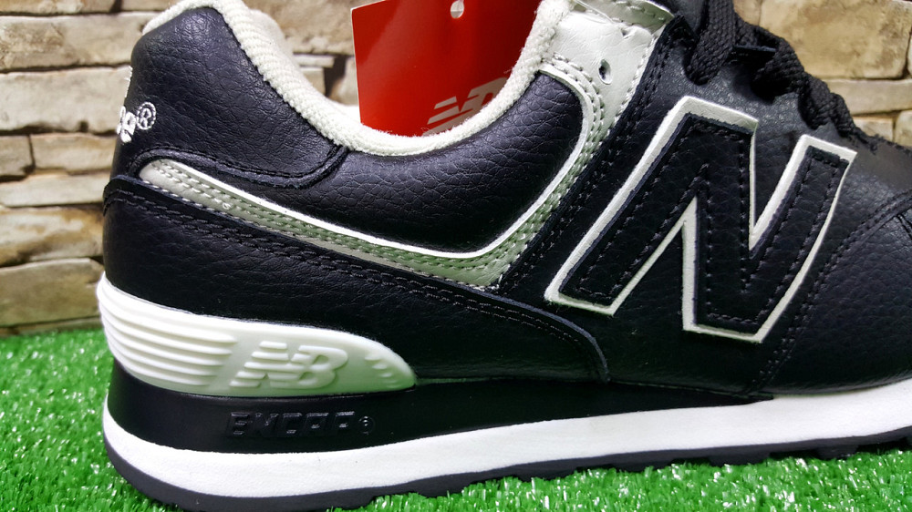 Мужские кроссовки New Balance Black/White ML574EGK ,кожа,оригинал, 46р Киев - изображение 6