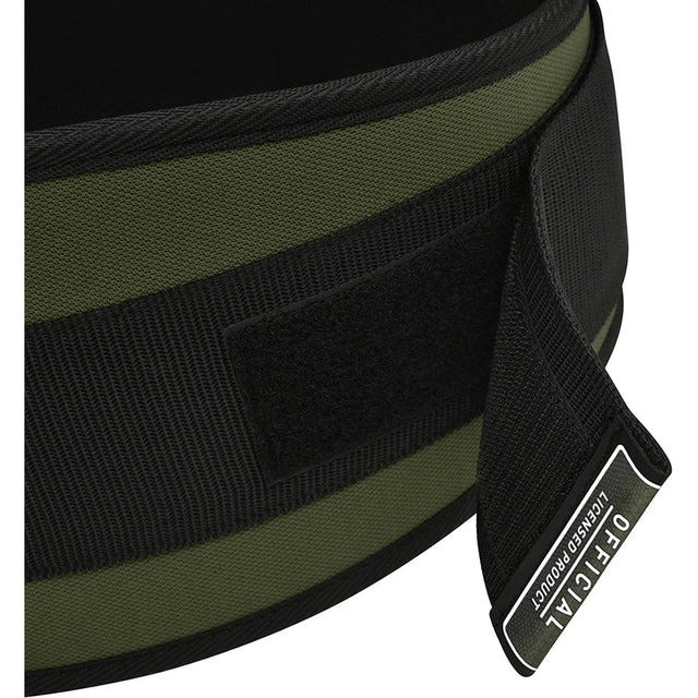 Пояс для важкої атлетики RDX RX3 EVA Curve неопреновий Army Green S Каменское - изображение 3