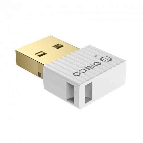 USB Bluetooth адаптер Orico беспроводной передатчик bluetooth 5.0 для компьютера BTA-508-WH (Белый) Николаев