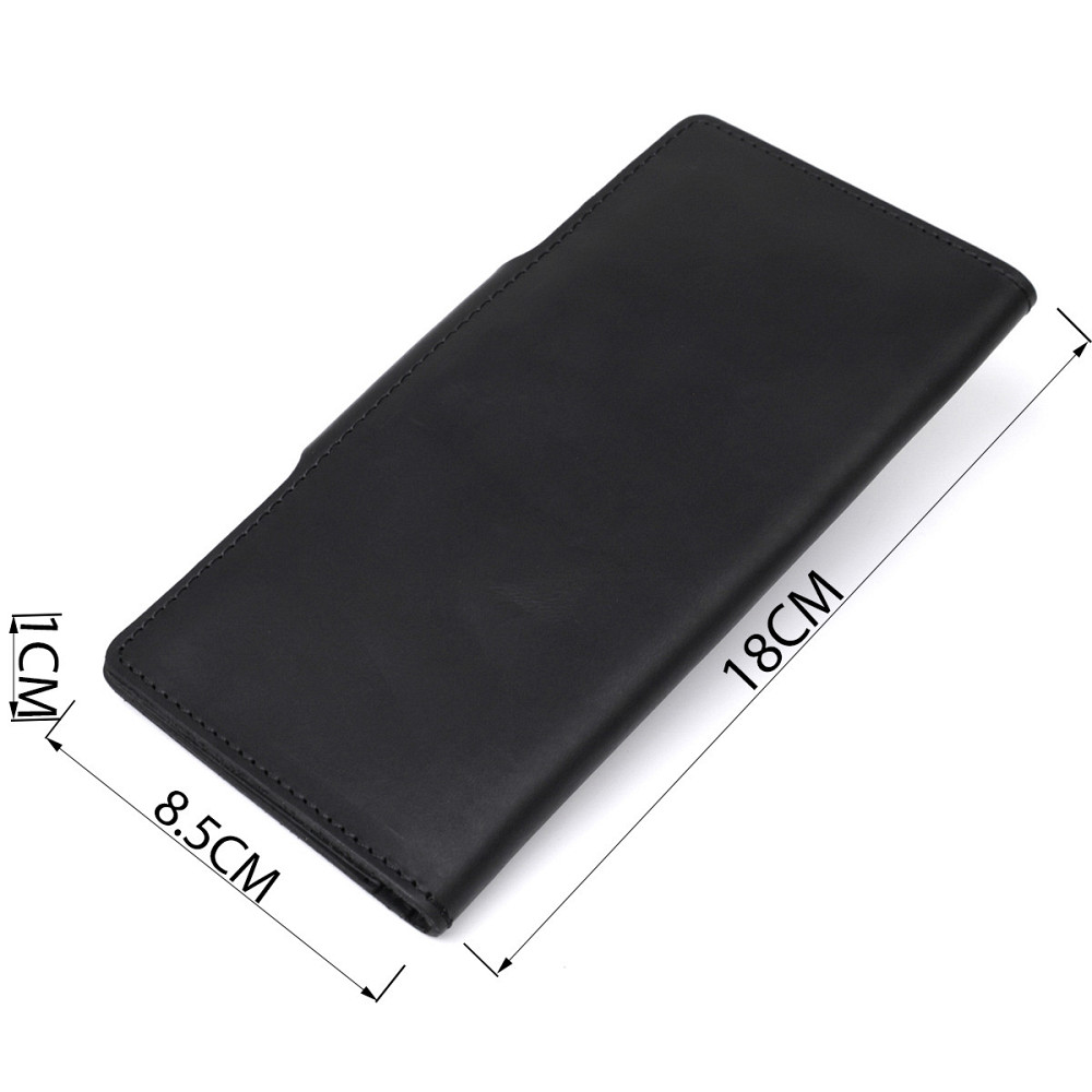 Бумажник мужской из винтажной кожи SHVIGEL 16165 Черный Киев - изображение 3