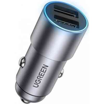 Зарядний пристрій Ugreen USB-A Dual 24W QC Grey (CD130) (50592) Вінниця