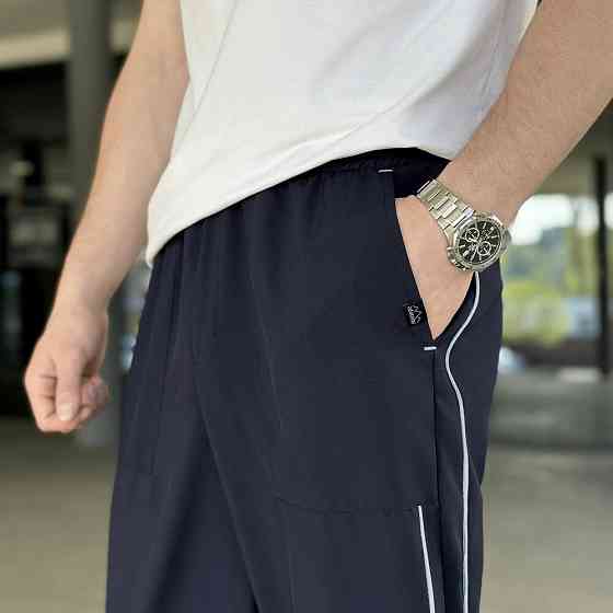 Весняні чоловічі джогери темно-сині Pobedov Weekend Київ