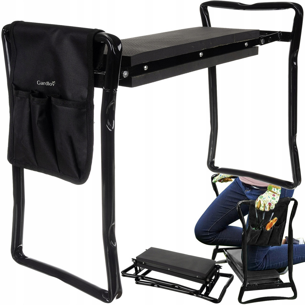 Садовый складной стул 3в1 многофункциональный для огорода с органайзером Gardlov (23731) Нововолынск - изображение 1