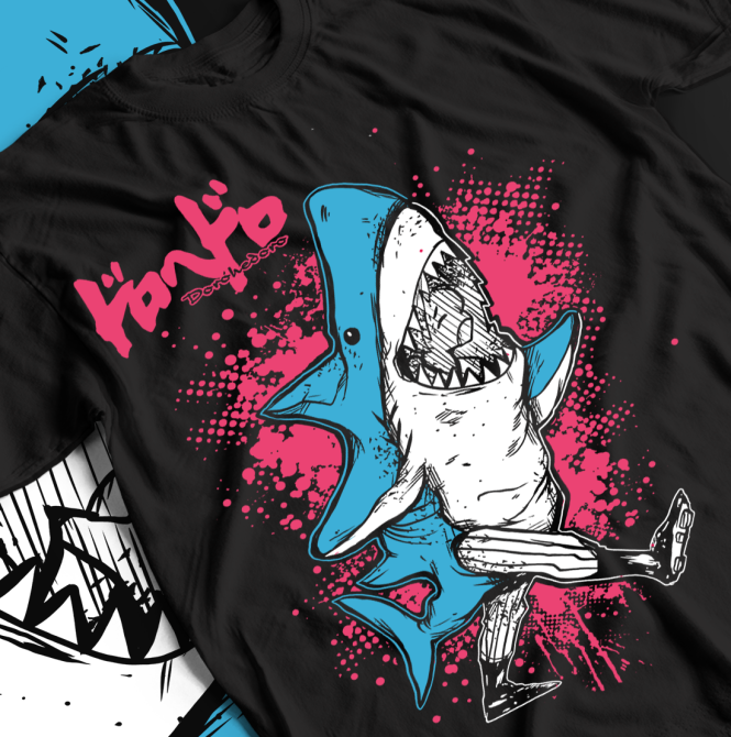 Футболка для хлопчика з аніме принтом Дорохедоро Каіман Нікаідо Ноі оверсайз (зріст від 165 до 180) Чорний AnimeJ0567m Дніпро - фото 1