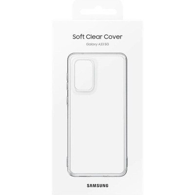 Чохол до мобільного телефона Samsung Soft Clear Cover Samsung Galaxy A33 (A336) Transparent (EF-QA336TTEGRU) Вінниця - фото 5