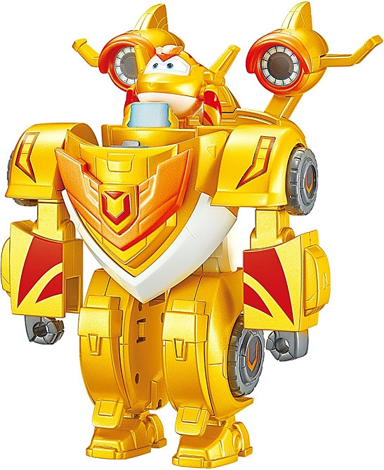 Ігровий набір Super Wings Super Robot Suit Золотий Хлопчик (Golden Boy) Київ - фото 1