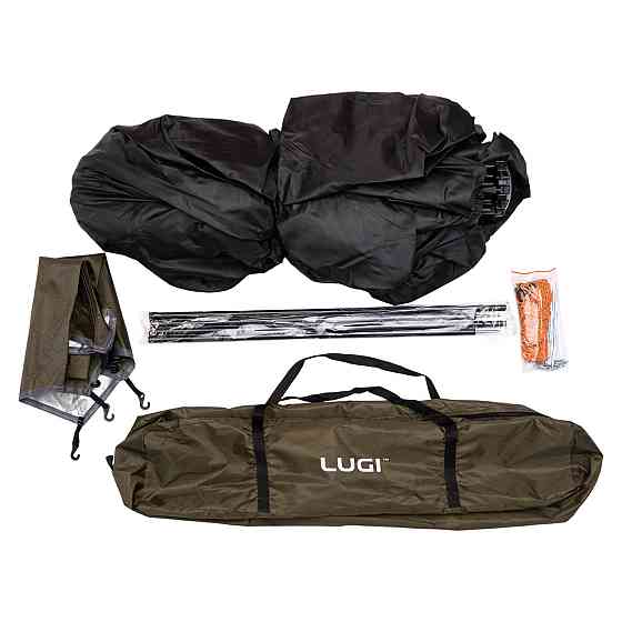 Автоматическая палатка на 3 места с тентом Camping Lugi Киев