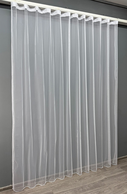Тюль VR-Textil 1478т Грек-сетка однотонная Белый 400х270 см (42-0397) Киев - изображение 2
